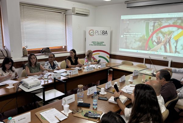 primeira reunião entre a Equipa Coordenadora de Execução do PLSBA 2030 e os/as Interlocutores/as Municipais dos municípios do Baixo Alentejo
